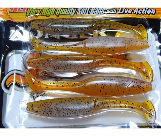 332002009 Konger Slim Shad 10cm 5ks/bal