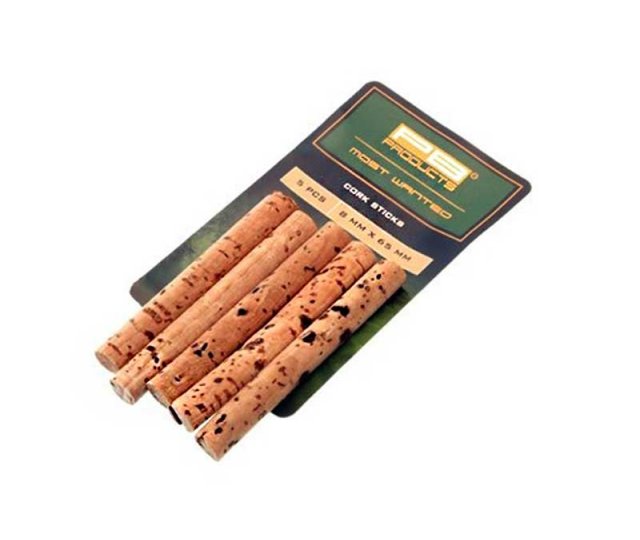 28103 PB Products Cork sticks 6mm*65mm 5pcs