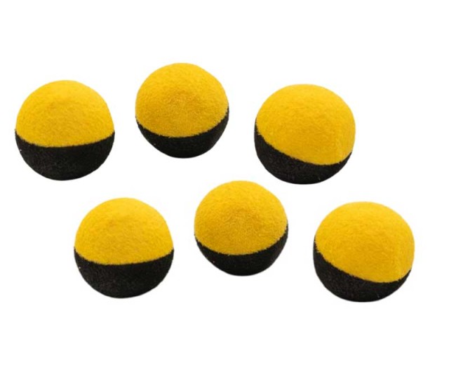 26404 PB Products Zig boilie 12mm žltá/čierna 6ks/bal