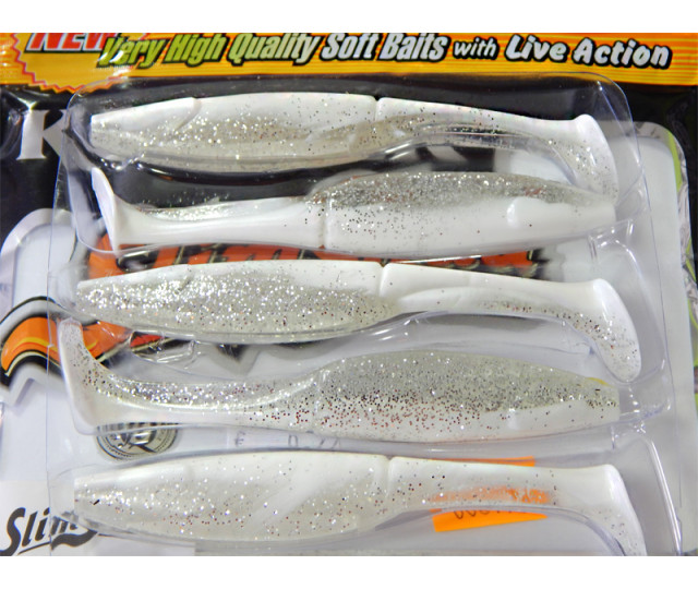 332002001 Konger Slim Shad 10cm 5ks/bal