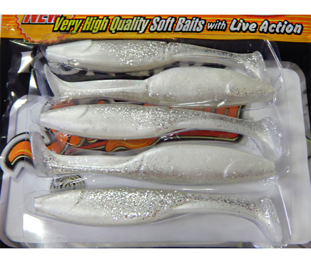 332002002 Konger Slim Shad 10cm 5ks/bal