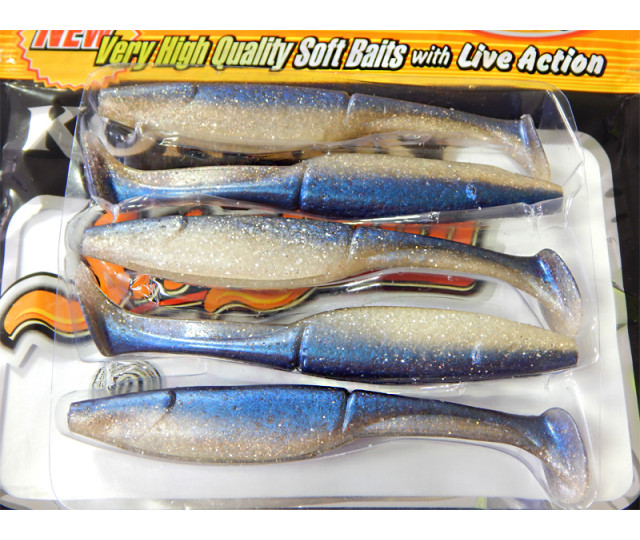 332002004 Konger Slim Shad 10cm 5ks/bal