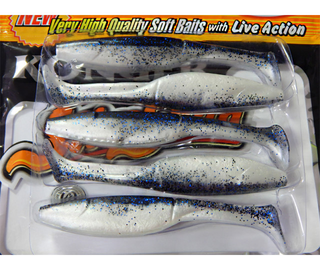 332002005 Konger Slim Shad 10cm 5ks/bal