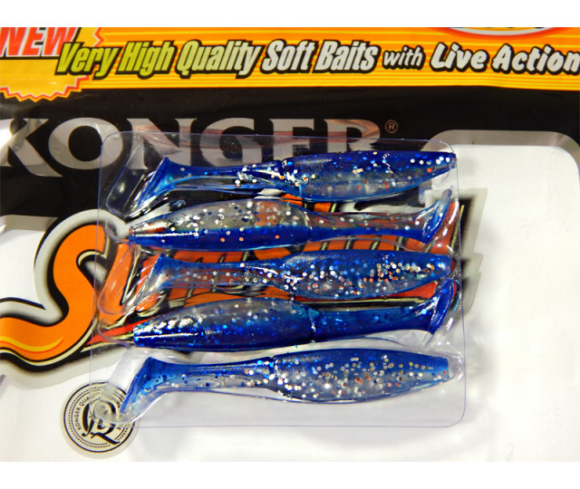 332002006 Konger Slim Shad 10cm 5ks/bal