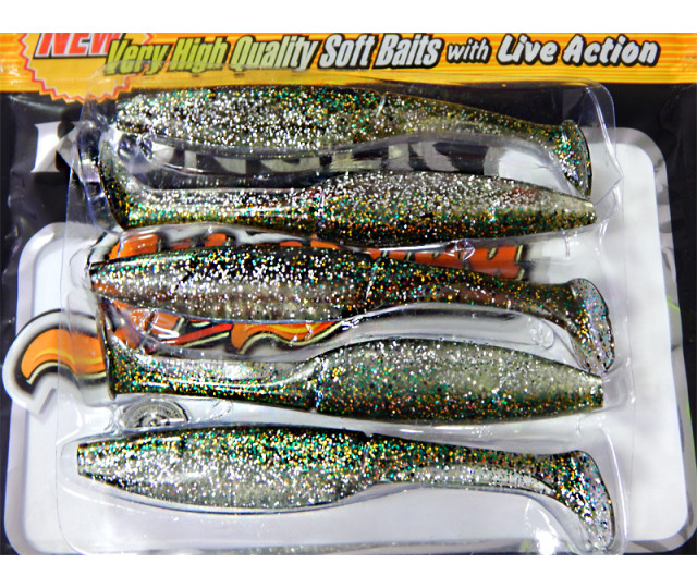 332002007 Konger Slim Shad 10cm 5ks/bal