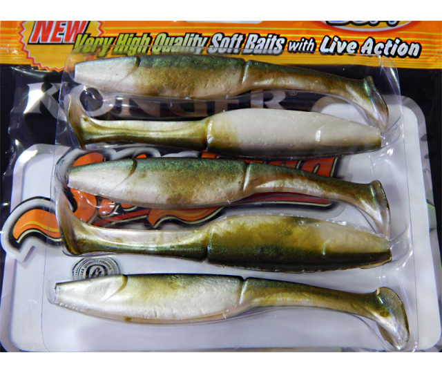 332002011 Konger Slim Shad 10cm 5ks/bal