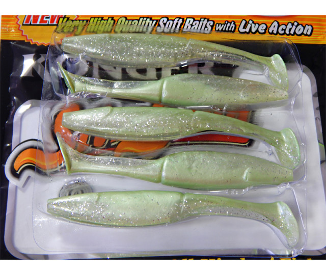 332002013 Konger Slim Shad 10cm 5ks/bal