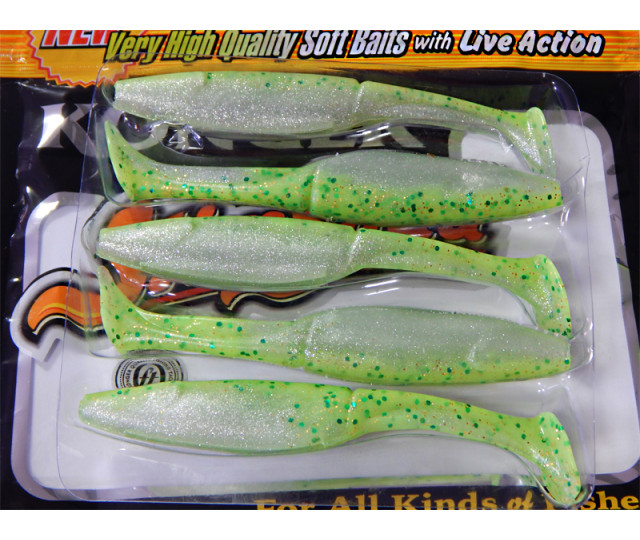 332002014 Konger Slim Shad 10cm 5ks/bal