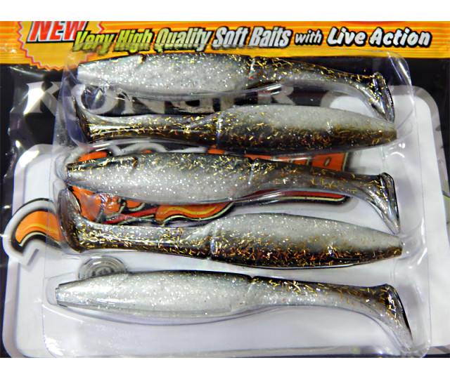 332002019 Konger Slim Shad 10cm 5ks/bal