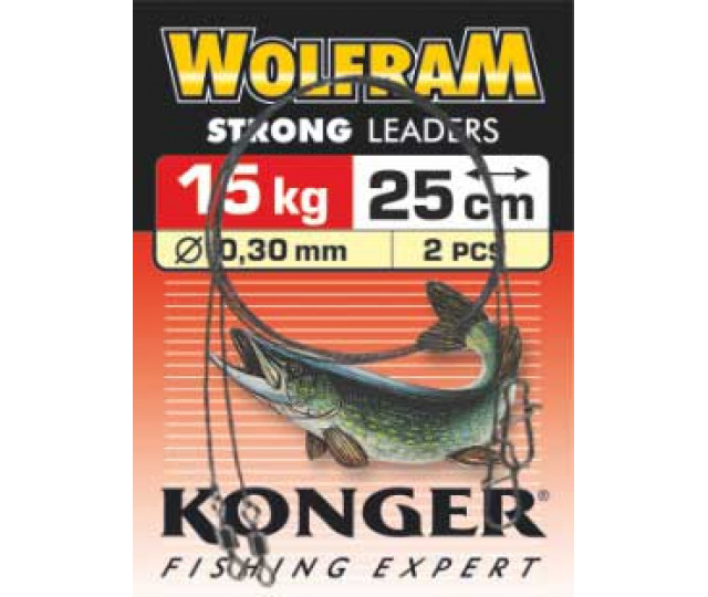 260025015 Konger Strong wolframove lanko 25cm 15kg