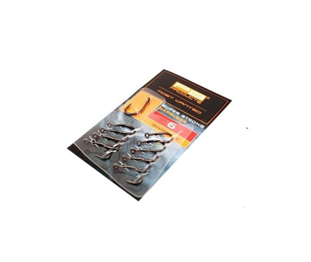 24801 PB Products Super strong barbless hook DBF v.6 10ks/bal